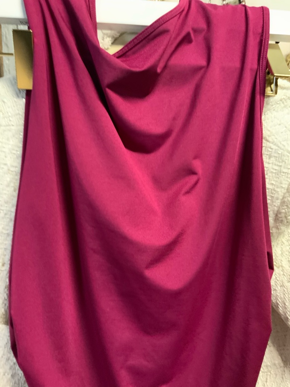 Theory Electric Pink Jersey Tank - Picture 4 of 4